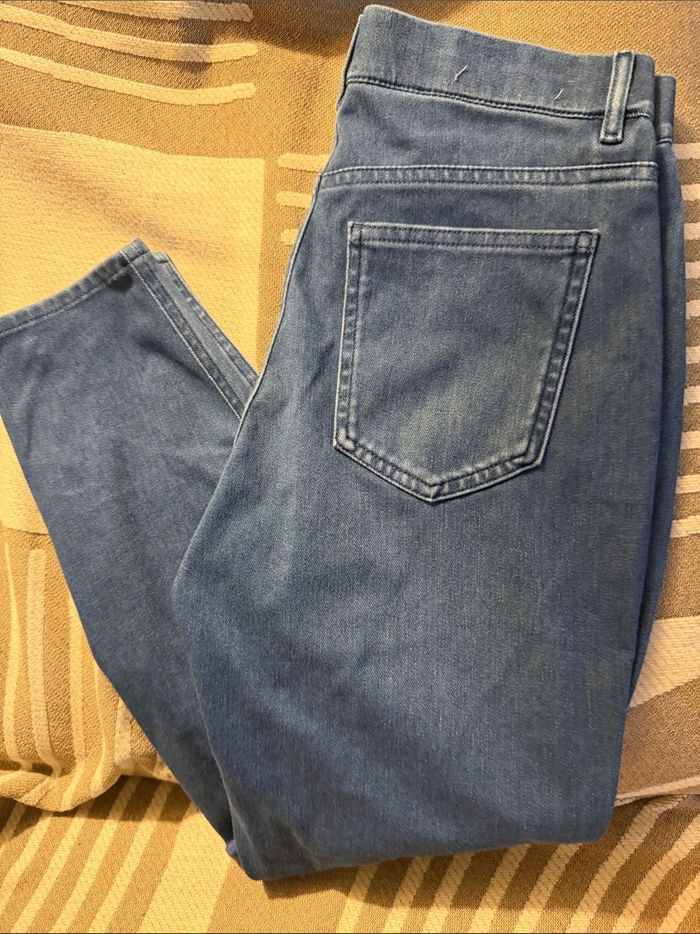 Uniqlo Women's Blue Stretch Denim Leggings